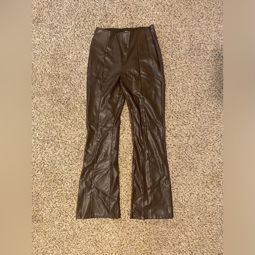 Abercrombie leather pants